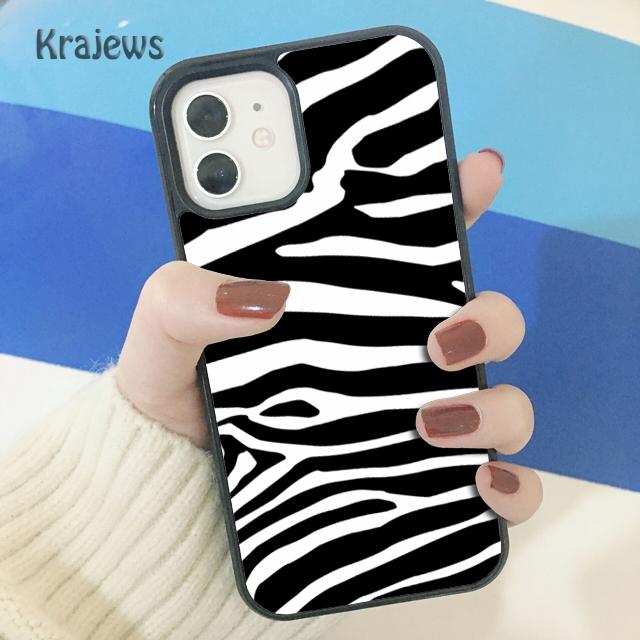 

Мягкий чехол для телефона Animal Zebra Black and White Monotone Art для iPhone 14 5 SE 6s 7 8 plus X XR XS 11 12 13 pro max Samsung S22ultra