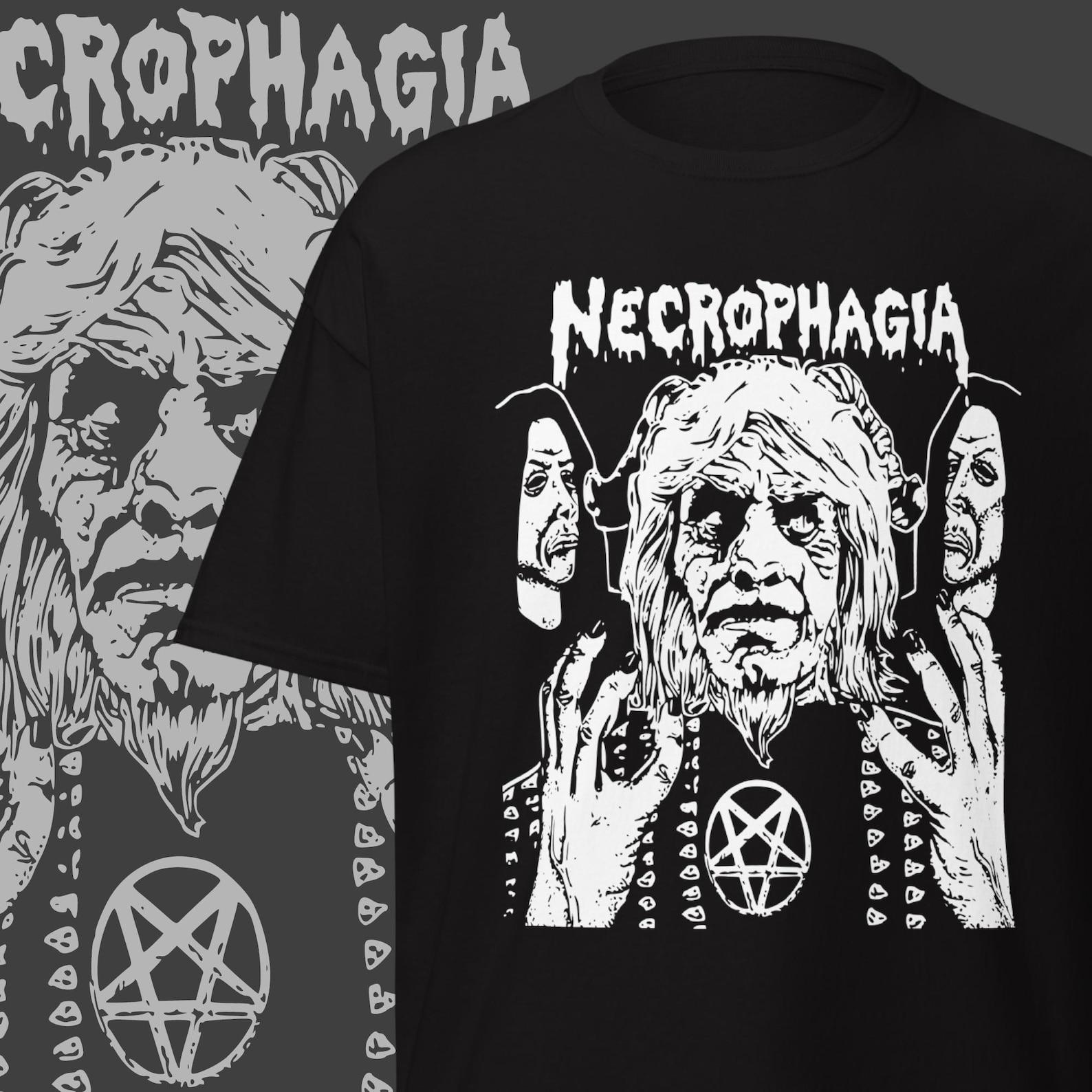 Necrophagia T-Shirt Old School Metal Band Merch S