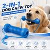 Dog Toothbrush Chew Toy Interactive Teeth Cleaning Durable Nylon Dental Stick For Small Medium Large Dogs