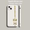 Luxury Color Phone Case For iPhone 18 15 14 13 12 mini 11 Pro Max XS X XR SE 7 8 Plus soft Beige Cover Diamond Crown Letter Letters