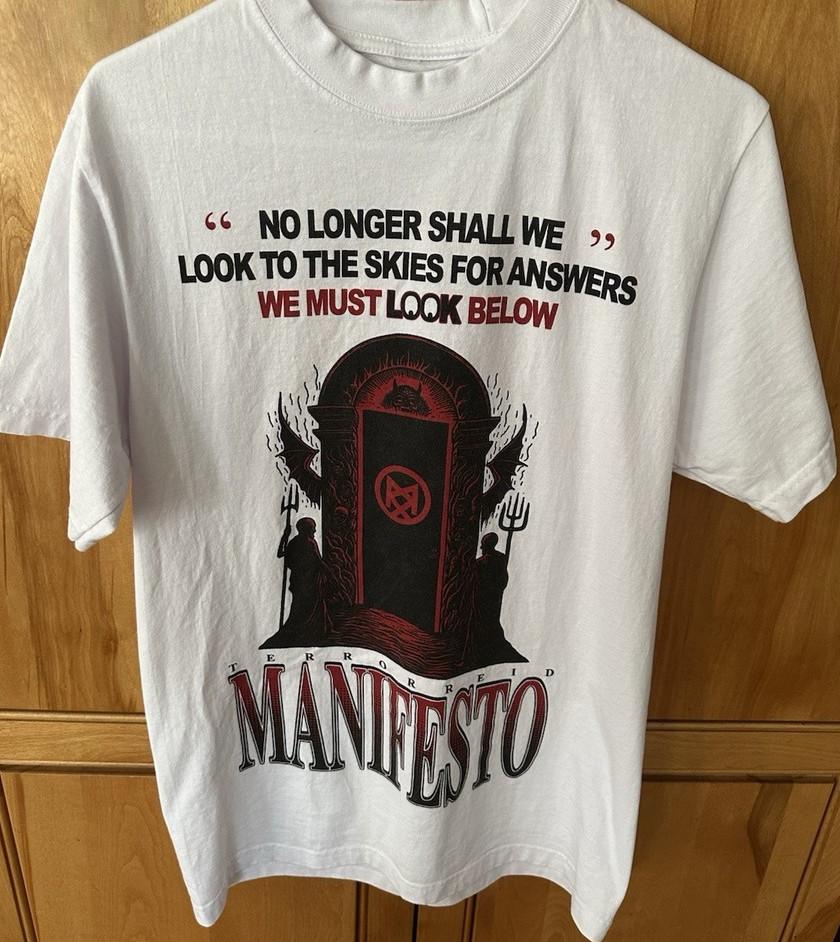 2024 Tour Terror Reid Manifesto T-shirt unisex All Size PN203 Unisex T-Shirt XXXXL