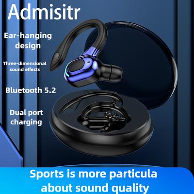 Hanging Ear Bluetooth Headphones Large Power Wireless Ultra-long Endurance Sports Noise Cancelling Headphones