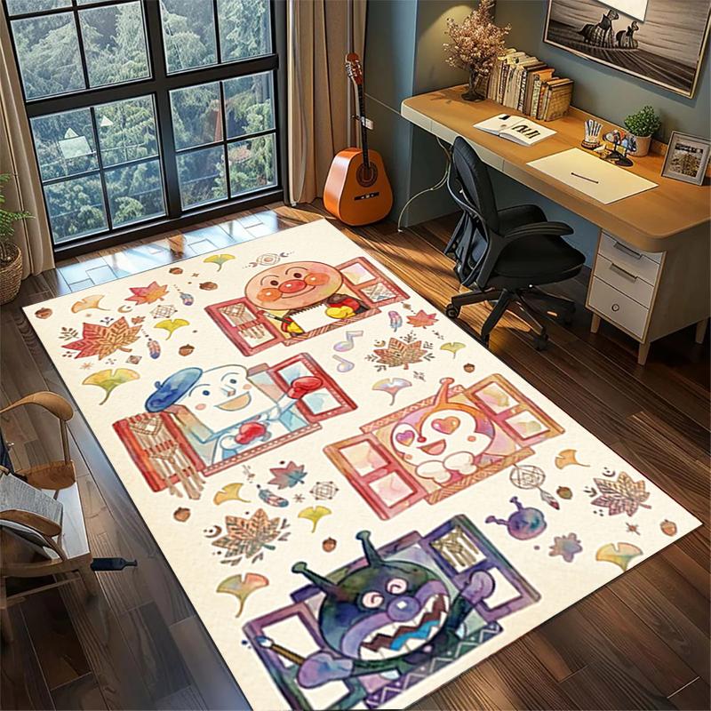 

Large Area Bread Superman Rug Non Slip Washable Carpet Floor Mat Home Bedroom Gamer Room 60x90cm