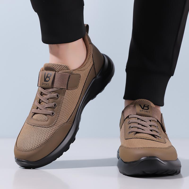 Fashion Outdoor Men's Vulcanize Shoes Hot Sale Flats 2025 New Mens Sneakers Male Comfortable Walking Shoe Lace-Up Men's Hiking Footwear