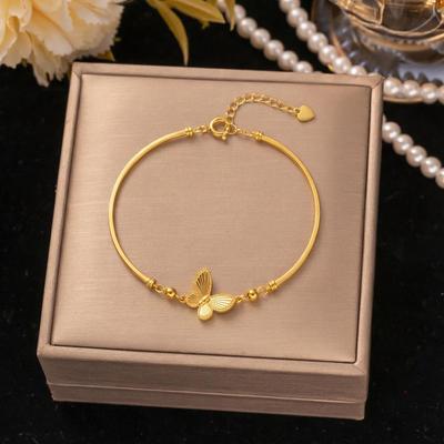 2026 Französisches Retro-Schmetterlingsarmband: Modischer Vintage-Stil Handschmuck für Damen
