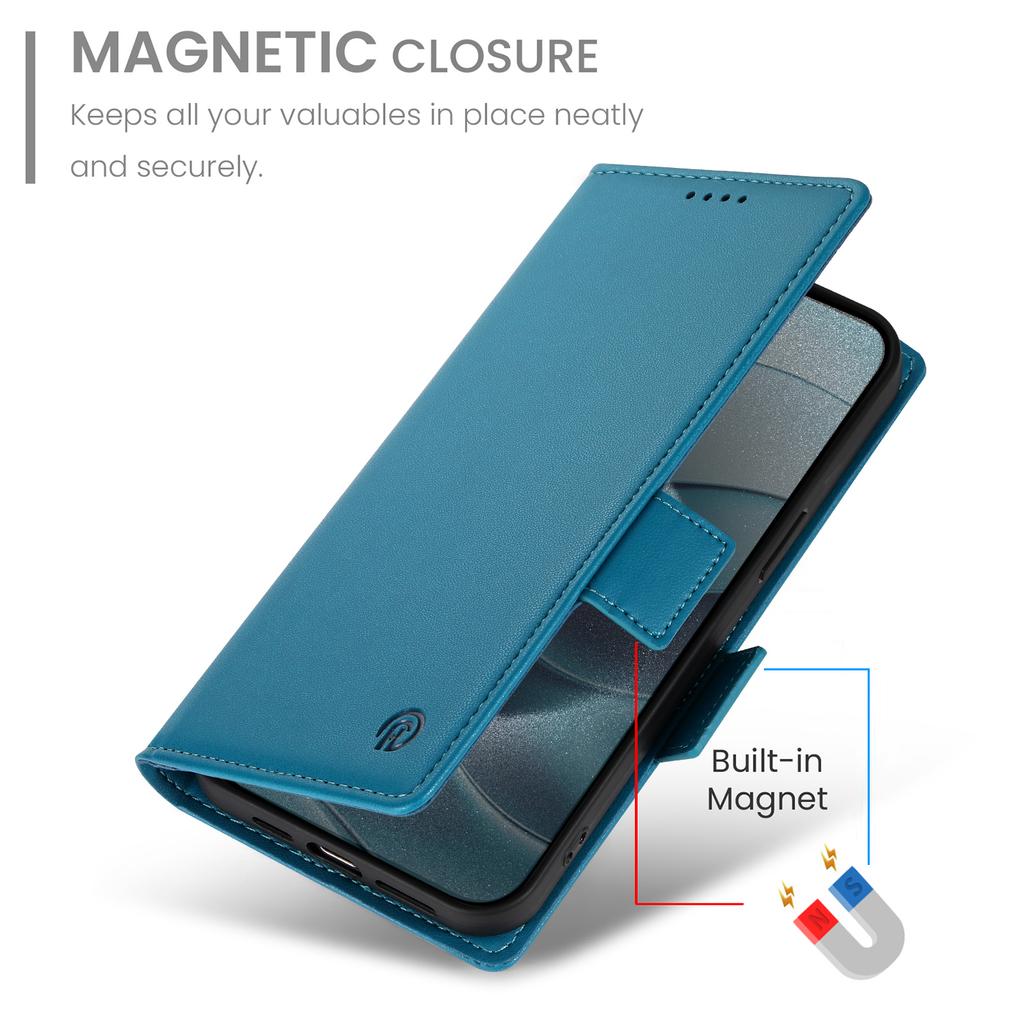 For Xiaomi Redmi Note 14 Pro 4G Stand Case PU Leather Wallet Phone Cover