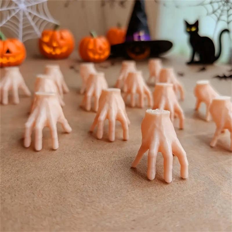 Fun Halloween Miniature Hand  Multiuse Decoration For Shelf Desk Window Display And Party Photography