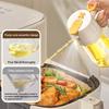 Glass Oil Sprayer Bottle for Kitchen 2-in-1 Spray & Pour Oil Dispenser Non-Drip Nozzle Atomizing Oil Sprayer with Anti-Clog Filter