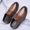 Freizeit Business Derby Herrenschuhe Minimalistischer und vielseitiger Stil Büro Hochzeit Outdoor-Party lässiger Spaziergang Herrenschuhe