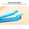 7cm 10 Pieces Sealing Clips Plastic Snack Bag Sealers Organizer Clamps Reusable Seal Accessories Gifts Color Random