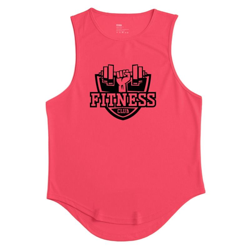 

НОВЫЕ летние майки для бодибилдинга, мужские рубашки без рукавов для тренировок в тренажерном зале, фитнеса, мужская майка, быстросохнущая повседневная спортивная жилетка XXL розовый