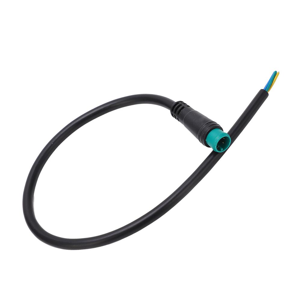 5 Pin Male E Bike Extension Cable 0.8 Feet IP65 Waterproof Portable Instrument Extension Cord for E Scooters AC 200V