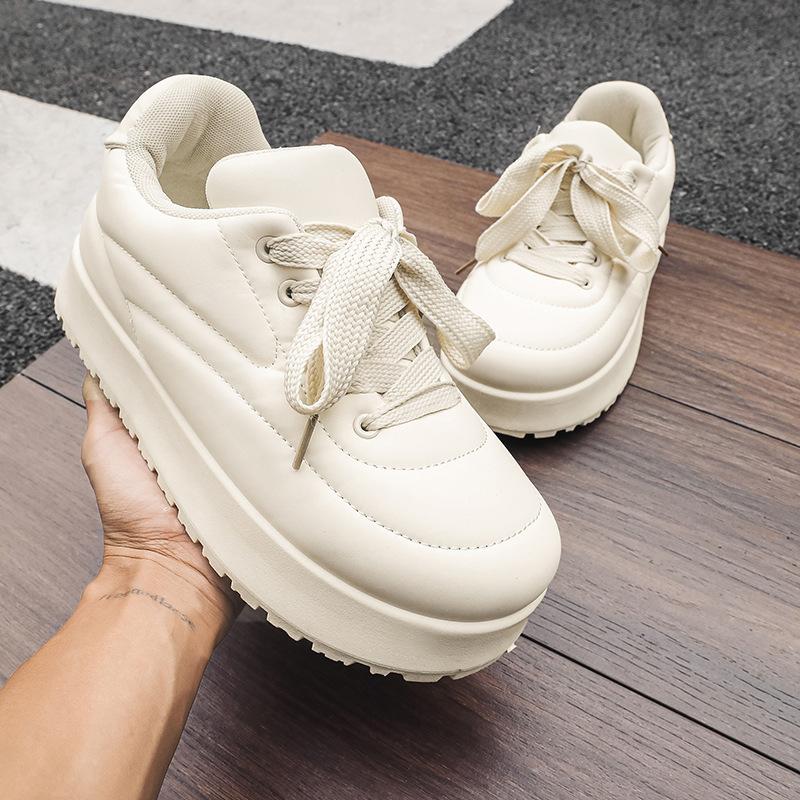 

Foreign trade 2025 new men s bread shoes trend sports versatile casual board shoes men s Y09 39 бежевый