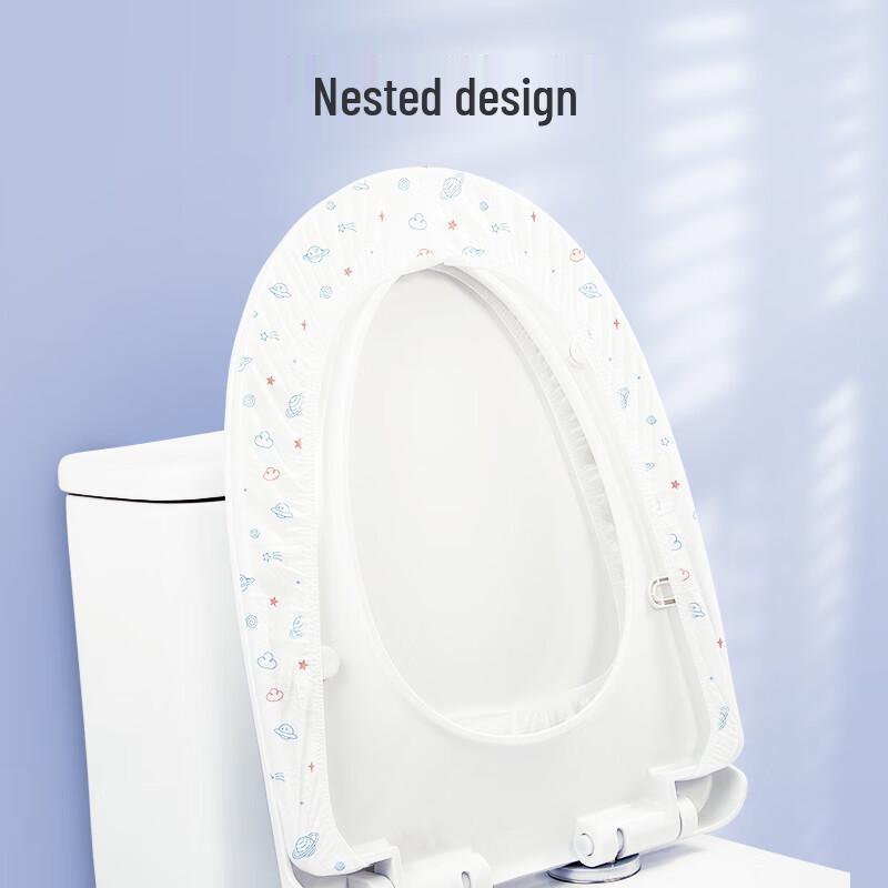 Disposable Double-Layer Toilet Seat Covers 30-Pack