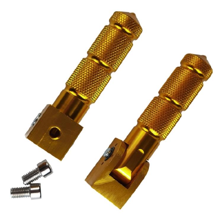 2pcs Motorcycle Motocross Foot Peg Footrest Pegs Pedal For Electric Mopeds Karts