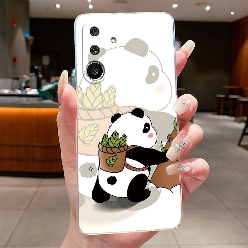 Handyhülle für Samsung Galaxy M36 F36 5G Weiches Transparentes Silikon Flexibles TPU Klare Hülle Luxus Mode Schmetterling Blume Hülle