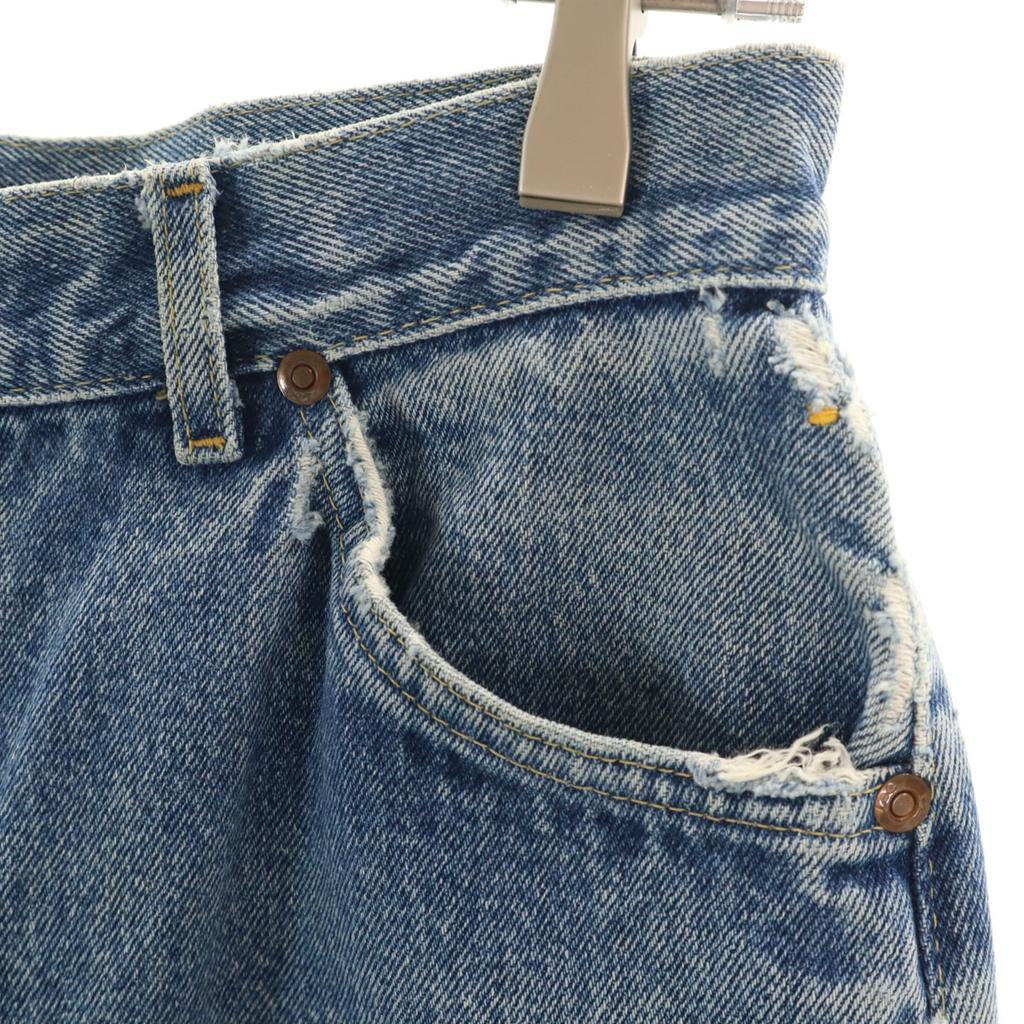 Lee 90s Made in USA Old Tapered denim pants 15 M blue jeans Women Used
