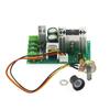Voltage Regulator DC10V-60V Governing Switch 1200W Iron Plastics Motor Governor Compact Size LED Dimming Drive Modules