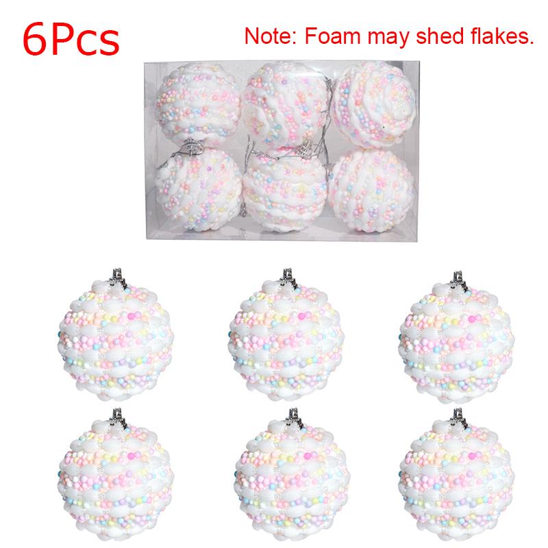 

6PCS/Pack Lightweight Decorative Hang Embellishing Party Environmentally Friendly Candy Color Atmosphere 6cm