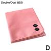 USB Electric Blanket 5V Low Voltage Heating Dormitory Camping Treasure Car Plate Car Charging Sleeping Electric Bag Z9C4
