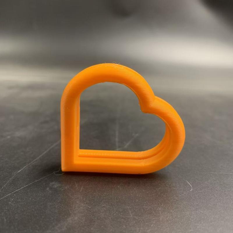 Heart Ring Shape Desktop Photo Holder Decorative Frame Stand For Home Bedroom Instant Photo Display