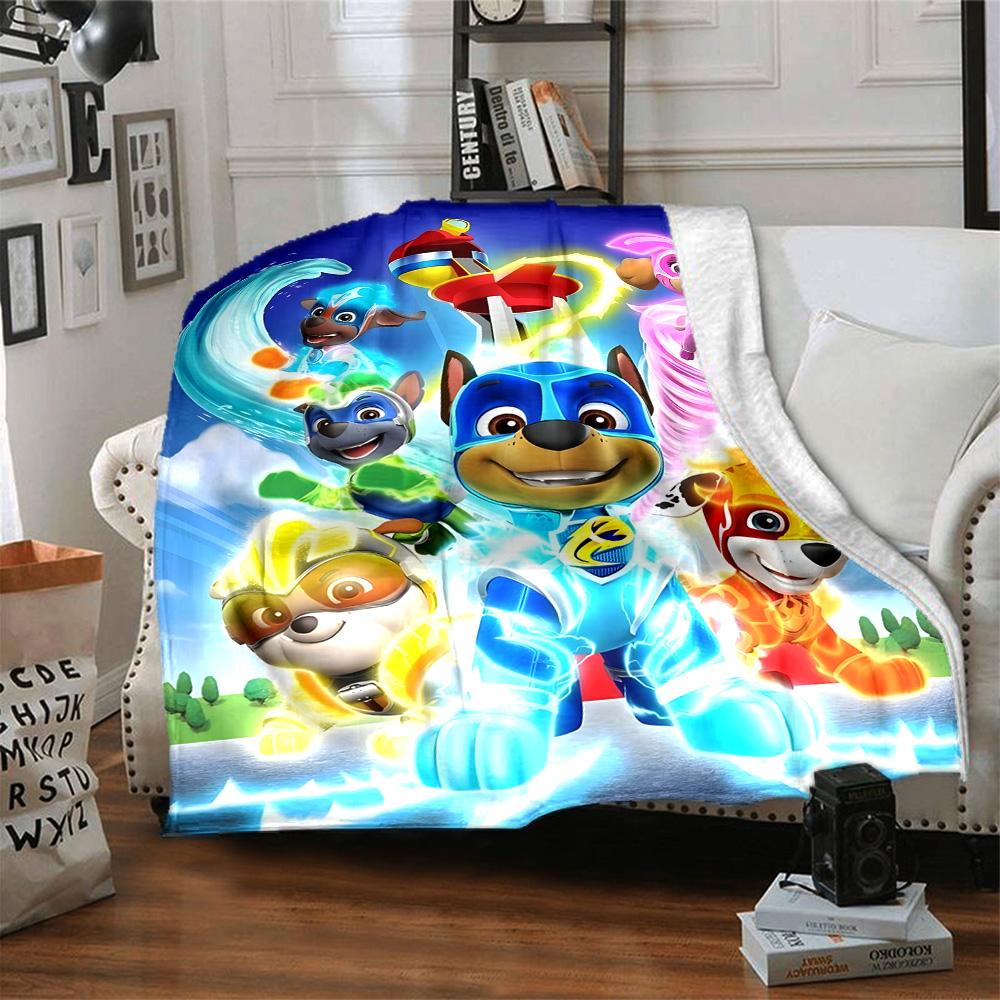 1pc Paw Paw7 Blanket, Gift, for Men and Women, Soft Blanket, Good for Sofa Bed Couch Travel, Lightweight Flannel Blanket