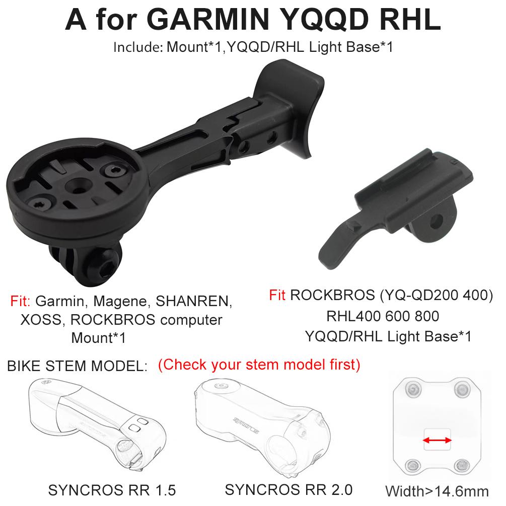 TWTOPSE Bicycle Computer Mount Rack For SCOTT SYNCROS ADDICT RR IC FOIL AERO Bike Holder For Garmin GOPRO Light Speedometer