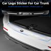 1Pcs Transparent Car Trunk Badge Protective Sticker Car Accessories For Verano Velite Lesabre Riviera Avenir GL6 GL8 Envision Excelle
