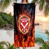 Asciugamano da Spiaggia Sheffield United Football Morbido Microfibra Asciugamano Estivo Asciugatura Rapida Assorbente per Spiaggia Piscina Viaggio