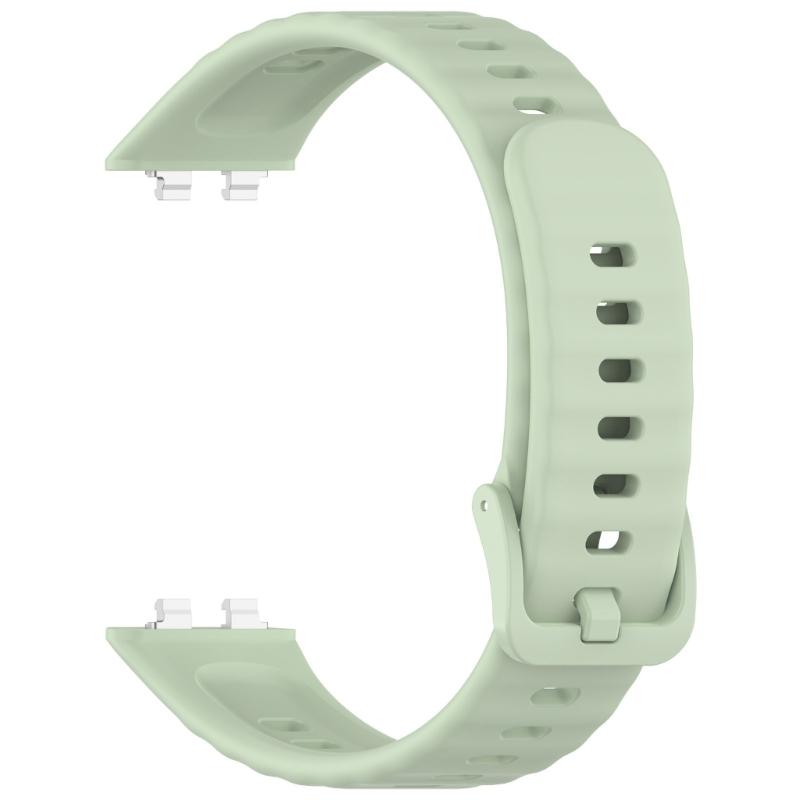 Watch Straps Bracelets Washable Suitable For Activity Monitor Devices Trendy Textured Flexible Silicone Sports Wristband