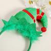1 Pcs Christmas Elf Hat Headband for Children's Day Birthday Masquerade Christmas Carnival Kindergarten Party Gift Decoration