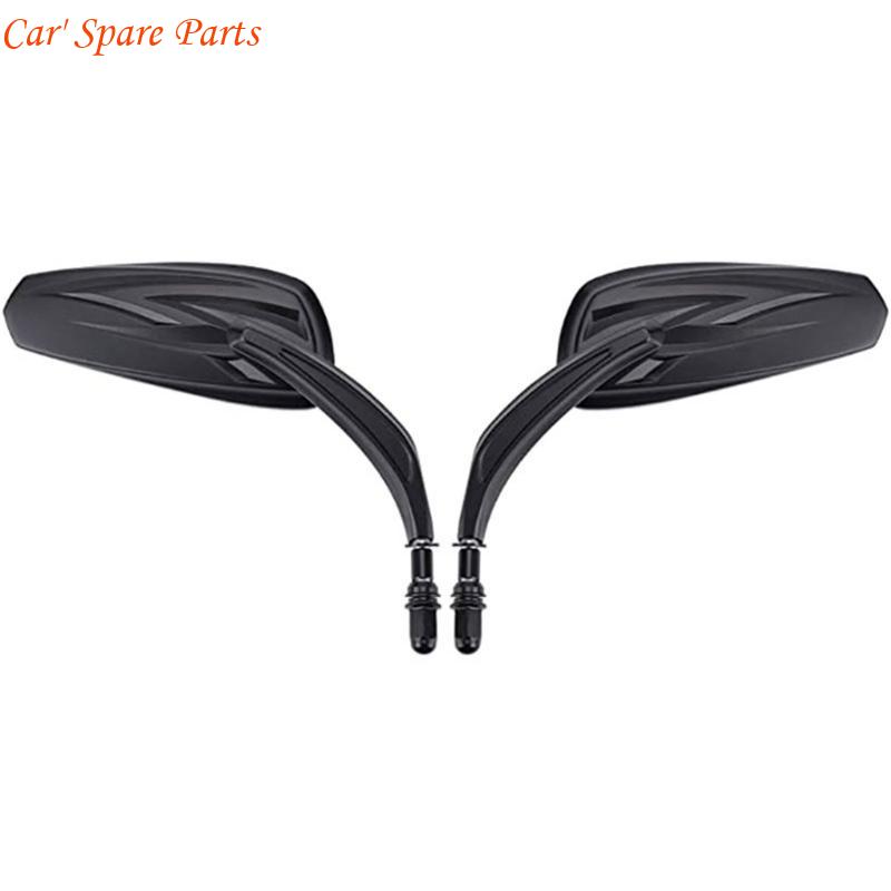 

Y4UA For XL1200X Electric Vehicle Bar End Rear Mirror Adjustable Motorcycle Scooters Rear View Flaming Side Reflector Mirror чорний
