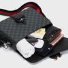 Modieuze Jacquard Patroon Heren Crossbody Tas High-End Casual Schoudertas voor Pendelen Zakelijk Waterdichte Dagelijkse Sling Bag