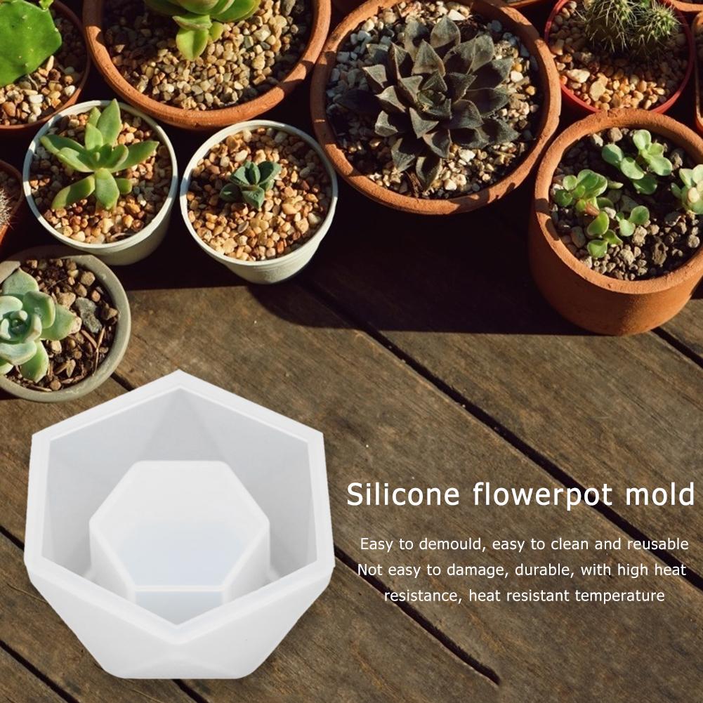 

Silikon-Blumentopfform, DIY, Sukkulenten-Tonform, Seife, Betonform (В) Делавэр