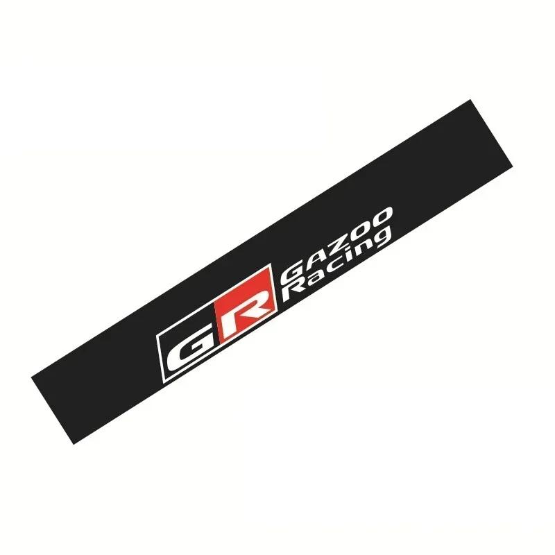 

For Toyota GR Sport Yaris Corolla Hilux Camry Rav4 CH-R Fortuner Car Front Windshield Reflective Sticker Rear Window Decals
