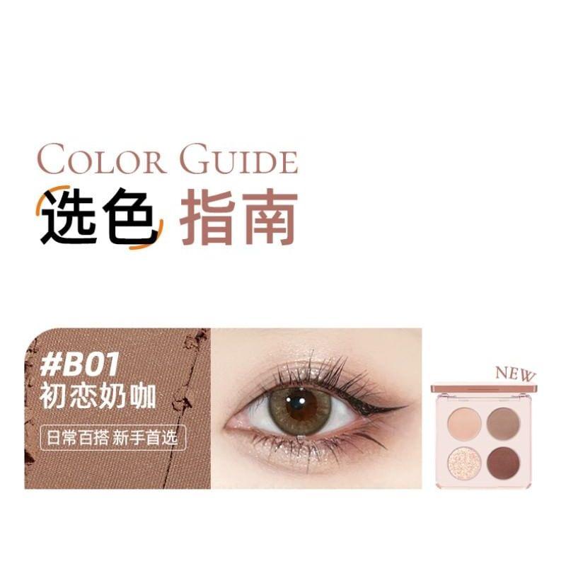 COLOUR ZONE - 4 Color Eyeshadow Palette - B02