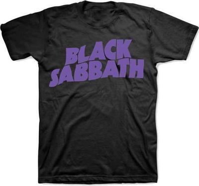 Camiseta unisex negra con el logotipo de Black Sabbath