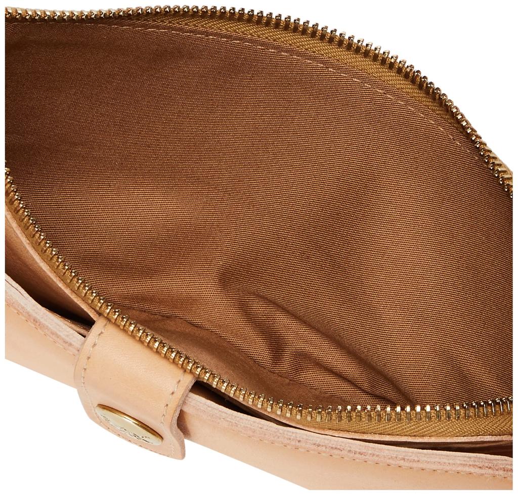 Round zipper wallet SCW011 NATURALE [Il Bisonte] [item]
