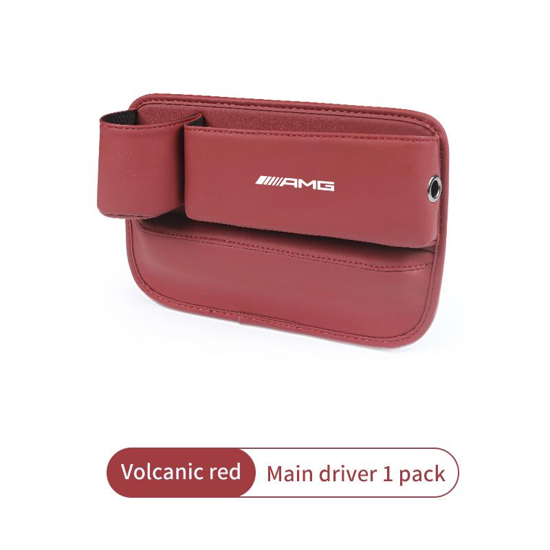 Car Seat Gap Organizer Storage Box Key Card Cup Phone Holder For AMG A B C E S G Class A180 CLK CLA GLE GLC W212 C200