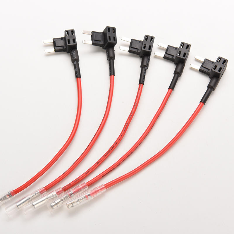 1X Stil Atm Sicherung Adapter Tap Dual Circuit Adapter Halter Für Auto Lkw Auto