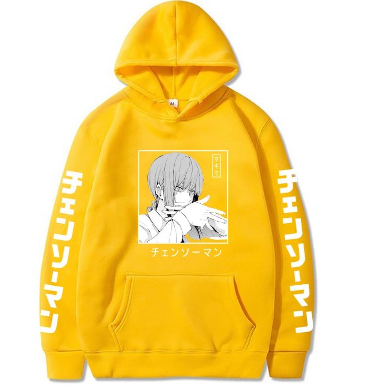 Chainsaw Man Japanese Animation Men's Hoodies Boys Harajuku Girls Pullover Fancy Music Gift Loose Comfortable Sweatshirt