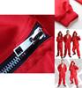 Salvador Dali Money Heist Cosplay Costume For Adults In Stylish Red Jumpsuit Design