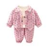 Kids Casual Long-Sleeve Set, Comfortable Daily Wear Outfits