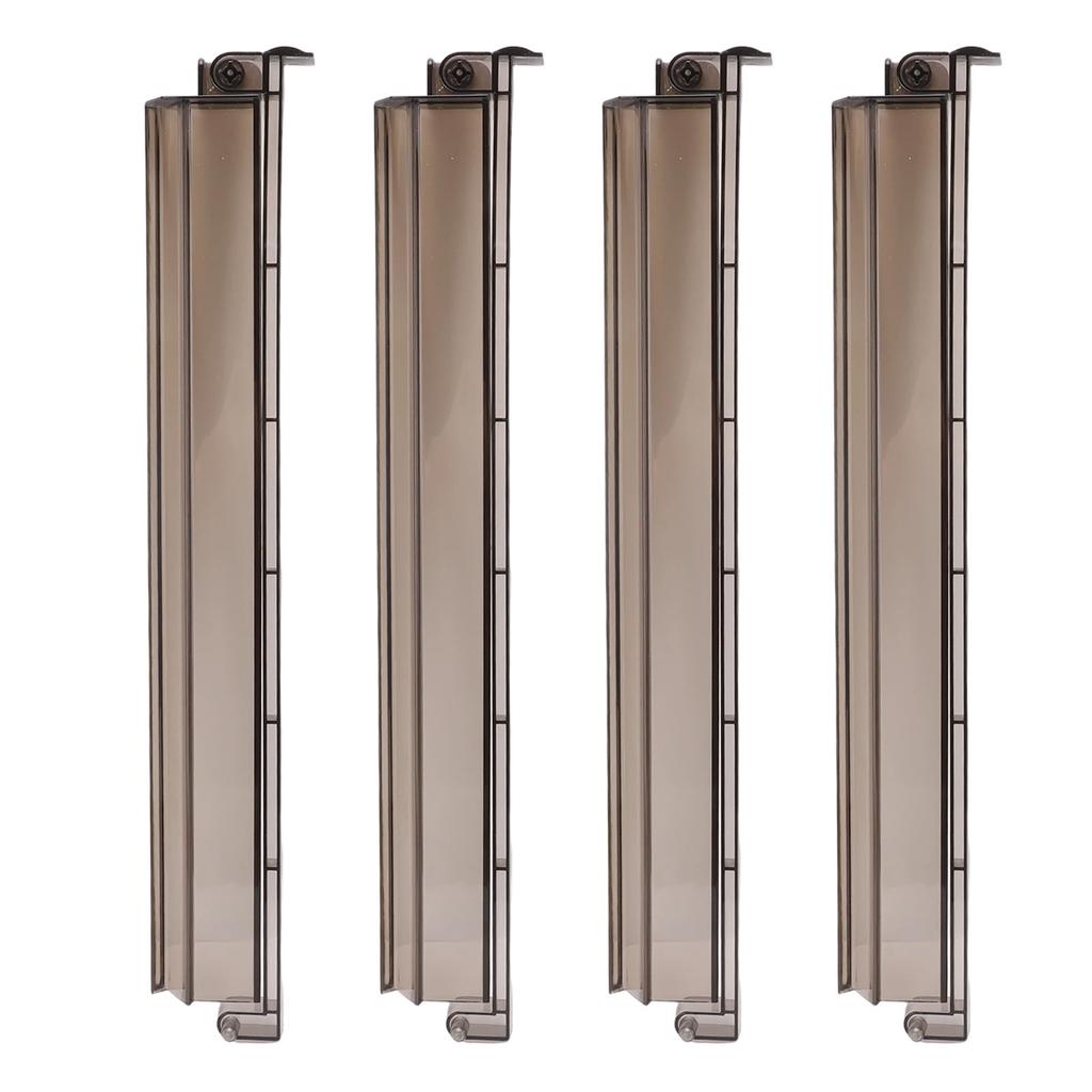4pcs Mahjong Tile Rack with Pusher for Standard 1.2 Inch American Mahjong Tiles Pushing Rack