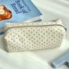 Small Fresh Floral Pen Bag Large Capacity Pencil Case Multifunctional Stationery Storage Bag Student School Organizer Supplies
