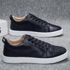 2026 Men's Korean Style White Fashion Sneakers: Trendy, Casual Sports Shoes for Students