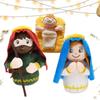 Cartoon Religious Jesus Plush Toy Sleeping Toy Baby Jesus Stuffed Doll  Home Decor