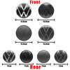 Golf 7 7.5 MK7 MK7.5 GTI 2026 Hot For VOLKSWAGEN VW 139mm 110mm 5H0 853 601D Car Logo Emblem Hood Front And Rear Tail Mark Rear