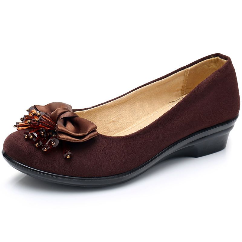 

Модные женские туфли-лодочки с круглым носком на танкетке, синие туфли для женщин, тренд 2025 года, распродажа, летний шик и элегантность, оптовая продажа, быстрая доставка обуви 40