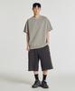 Nyuballanseu Nbneg21453 / Uni Essential Signature Dyed Short Sleeve Tee (Dyeing Gray)
